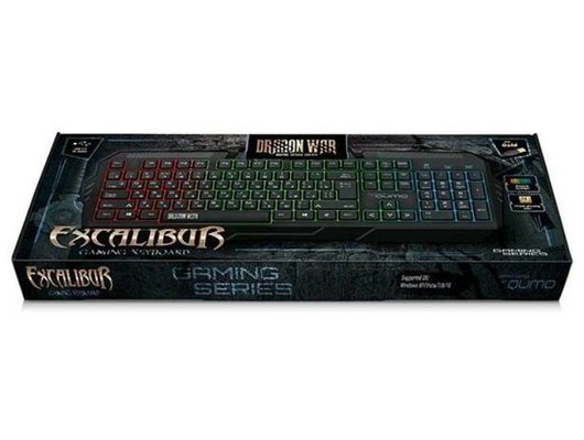 Клавиатура проводная игровая Qumo Excalibur